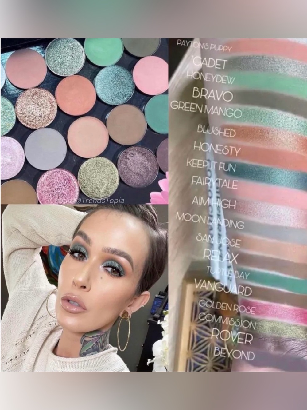 Sydney Grace IN MEL'S MEMORY EYESHADOW SINGLES BUNDLE